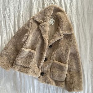 Zara Teddy Coat